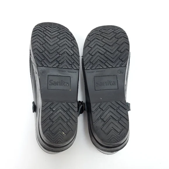 SANITA Leather Mary Jane Professional Clogs - Picture 10 of 16